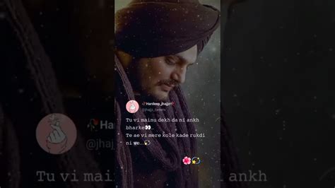 Dark Love Sidhu Moose Wala Punjabi Song Status Punjabi Song YouTube