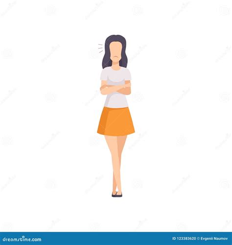 Angry Brunette Cave Woman Cartoon Mascot Character Holding Up A Fist