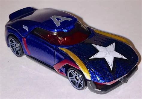 Hot Wheels Character Cars Avengers Captain America Universo Hot Wheels
