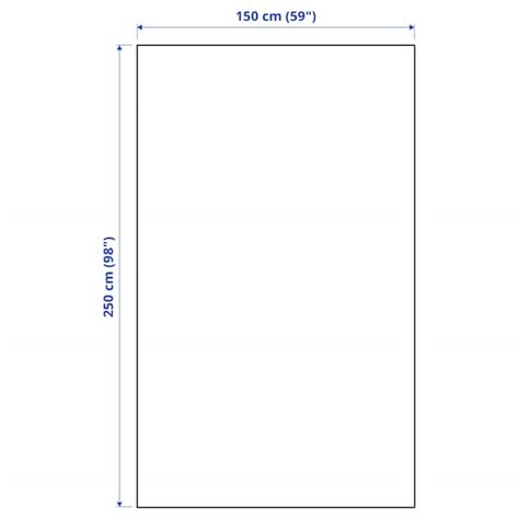 Indira غطاء سرير رمادي غامق أزرق ‎150x250 سم‏ Ikea