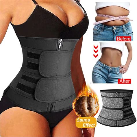 Mulheres Cintura Trainer Neoprene Corpo Shaper Cinto De Emagrecimento