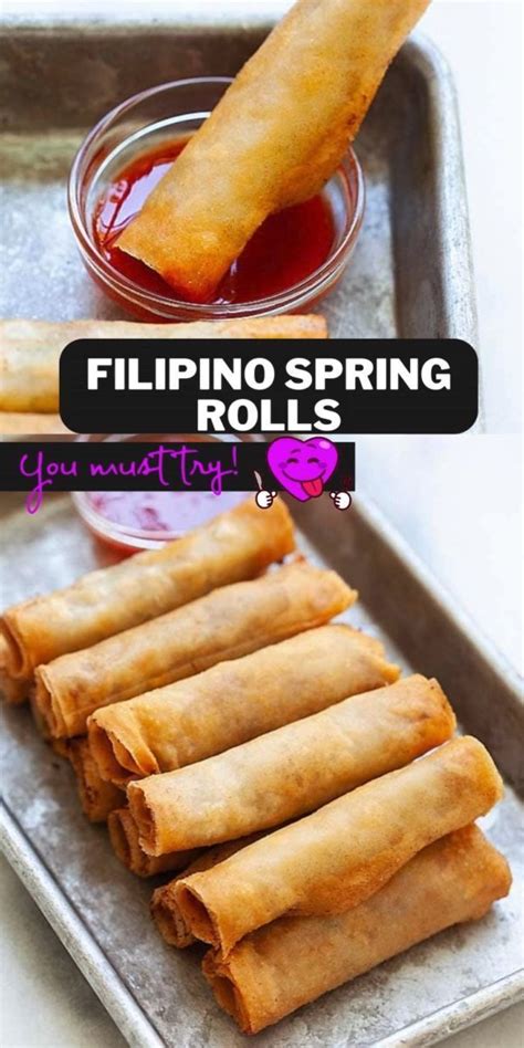 Tangy And Sweet Classic Spring Roll Dipping Sauce In 15 Minutes Recipe Chicken Spring Rolls