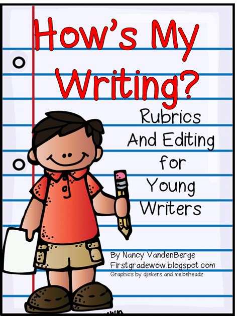 9 Helpful 1st Grade Writing Rubrics And Worksheets The Teach Simple Blog