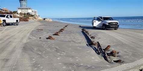 Mysterious Debris On Florida Beach Unearthed By Hurricane Nicole Likely