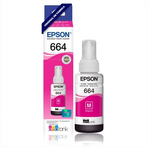 Refil De Tinta Epson Magenta T Intersupri