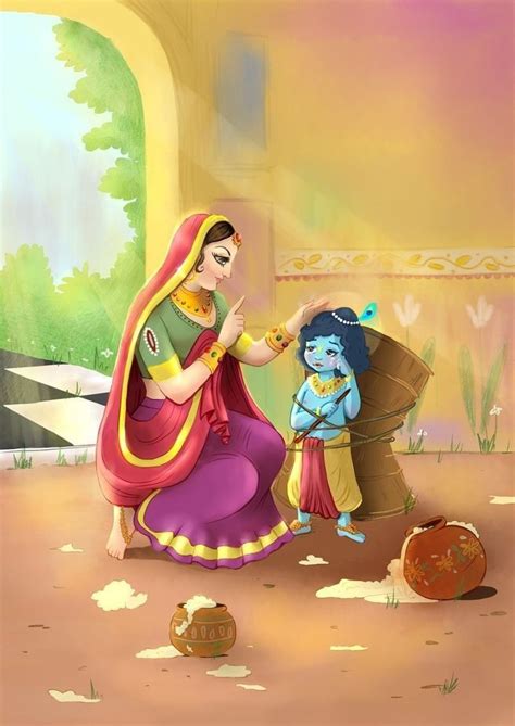 Kanhaa Maiya Cartoons Krishna Cute Krishna Krishna