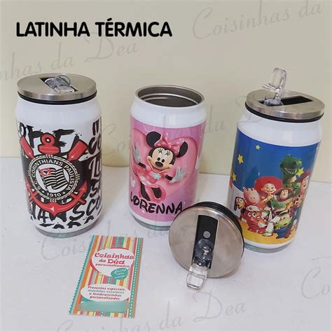 Lata Térmica Personalizada Elo7 Produtos Especiais