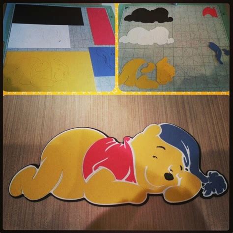 Winnie The Pooh With The Disney Pooh And Friends Cricut Cartridge