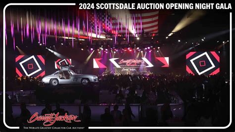 Scottsdale Auction Opening Night Gala Barrett Jackson