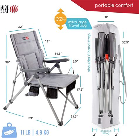 This Heated Camping Chair Will Keep Your Behind Nice and Toasty While ...