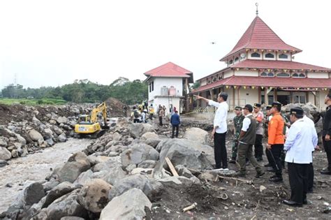 Banjir Lahar Sumbar Pemerintah Akan Bangun Sabo Dam