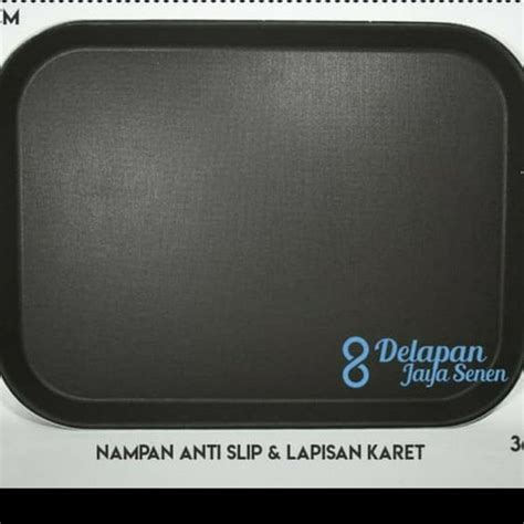 Jual Tray Nampan Segi Anti Slip X Saji Piring Sayur Makanan Cafe