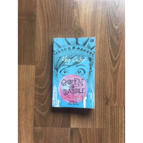 Novel QUEEN OF BABBLE IN THE BIG CITY By Meg Cabot Shopee Singapore