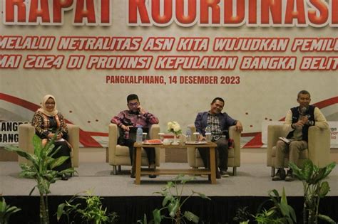 Hadapi Pemilu 2024 Sekda Naziarto Ingatkan ASN Jaga Netralitas Media