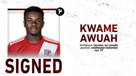 Loudoun United Fc Sign Canadian Kwame Awuah Loudoun United Fc