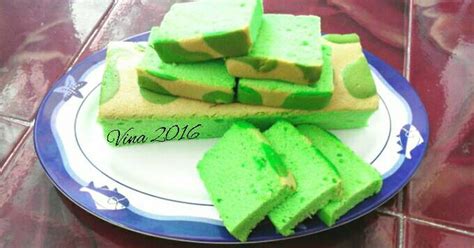 Resep Ogura Cake Pandan Super Soft Moist Oleh Vina Cookpad