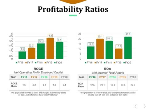 Profitability Ratios Template Ppt Powerpoint Presentation Model