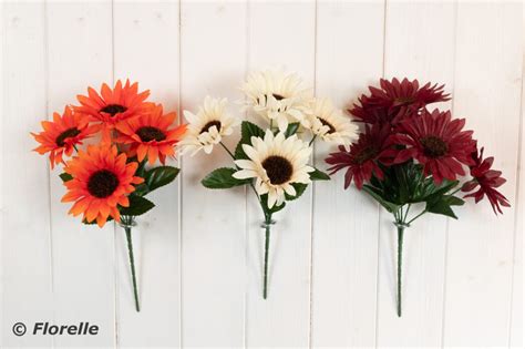 SUNFLOWER BUSH 3 COLS ASS Florelle