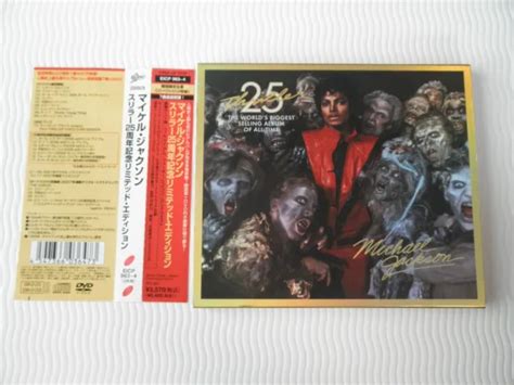 Michael Jackson Cd Dvd Thriller Th Limited Edition Japan Obi