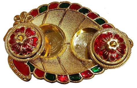 Buy Aadittral Pack Of 1 Handicrafts Tika Chopra Meenakari Work Kumkum