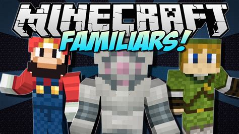 Minecraft Familiars Navi Companion Cube And More Mod Showcase 1