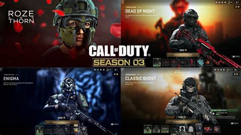 ALL MW2 WARZONE SEASON 3 UPCOMING BUNDLES Release Dates Modern