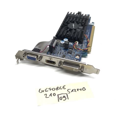 Gigabyte nVIDIA Geforce 210 512Mb DDR3 használt videokártya