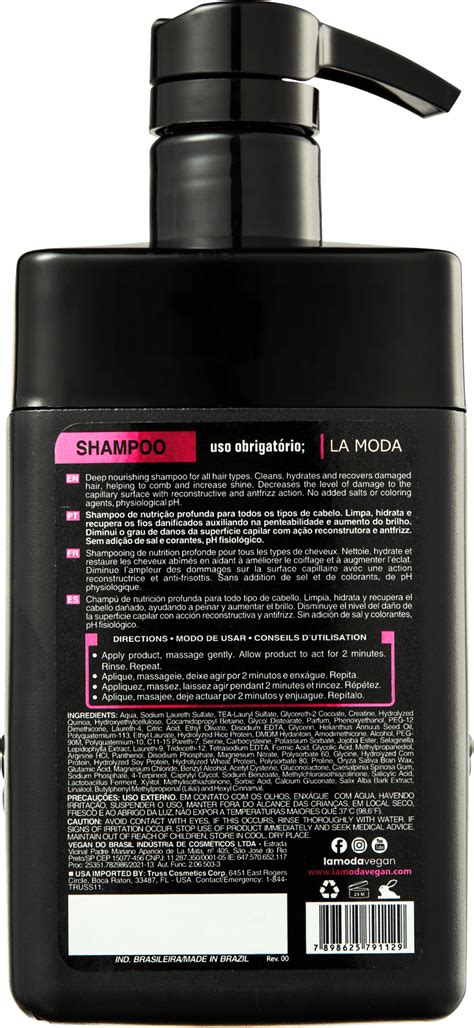 Shampoo Truss La Moda Uso Obrigat Rio Beautybox