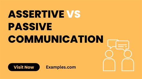 Assertive Vs Passive Communication 19 Examples