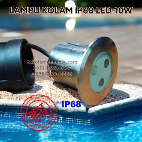 Jual Lampu Kolam Dalam Air LED 10W Toko Lampupedia