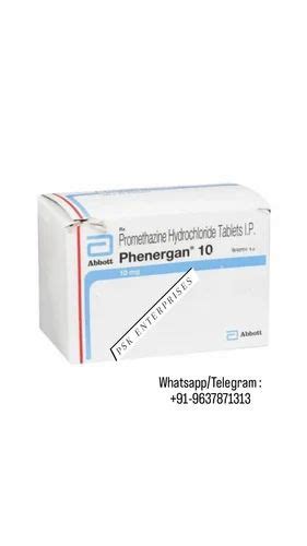 Promethazine Hydrochloride Tablets At Rs Strip Phenergan Tablet In