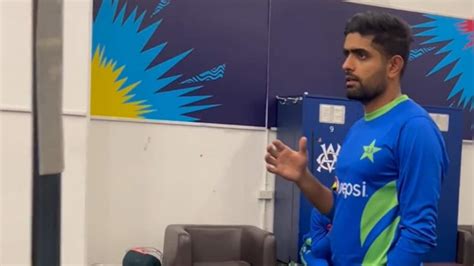 Watch Babar Azams Inspirational Dressing Room Speech After Defeat To