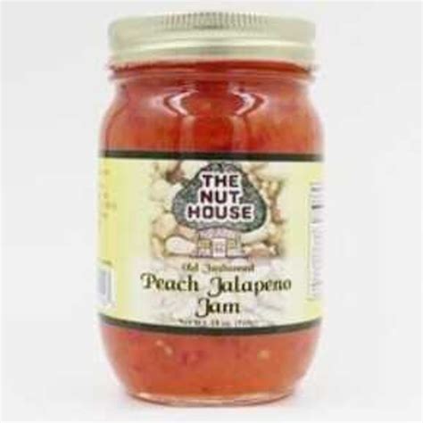 Nut House Peach Jam 18 Oz The Nut House