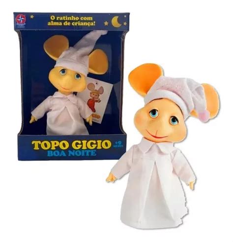 Boneco Topo Gigio Boa Noite Cm Edi O Especial Estrela Parcelamento