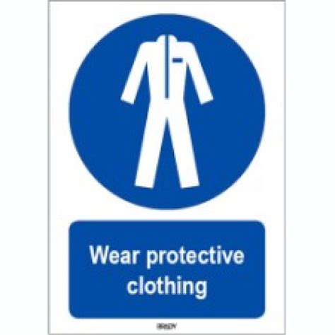 ISO 7010 Sign Wear Protective Clothing