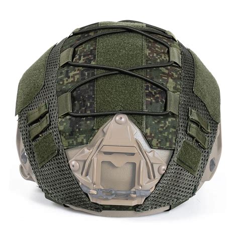 Camouflage Helmet Cover For Ops Core PJ BJ MH Fast Helmet Cover