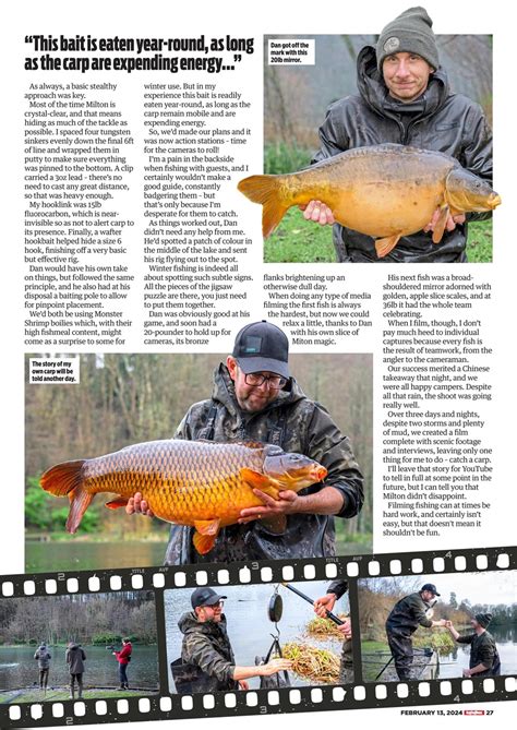 Angling Times Magazine 13 Feb 2024 Back Issue