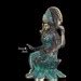 Brass Lakshmi Sculpture Cm Mini Lakshmi Statuette Hindu Goddess Of