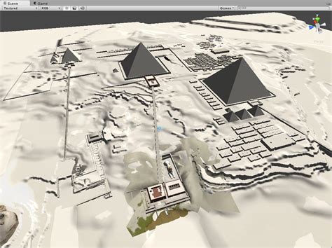 Digital Giza Giza Plateau