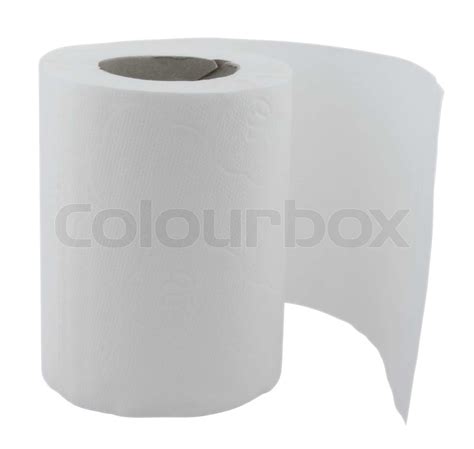 Toilet Paper Stock Image Colourbox