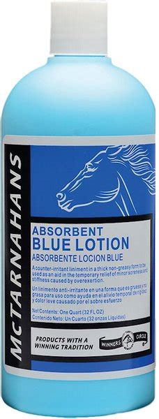 Mctarnahans Absorbent Blue Lotion Horse Liniment Lotion 32 Fl Oz