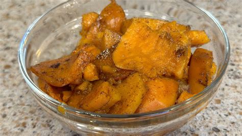 How To Make Southern Style Oven Baked Candied Yams Youtube