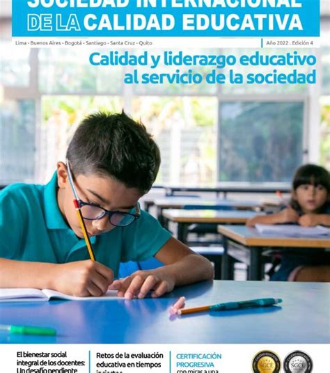 Calidad Y Liderazgo Educativo Al Servicio De La Sociedad Sociedad