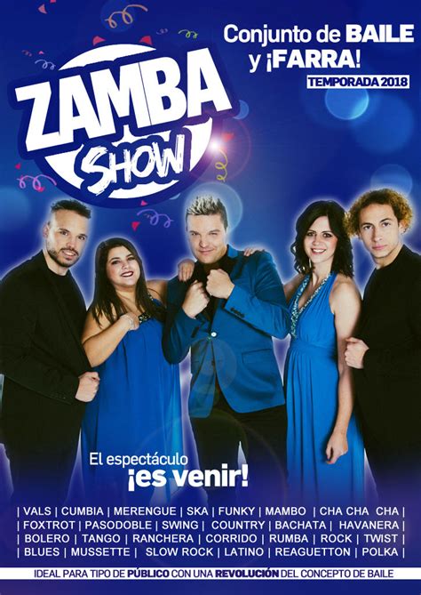 ZAMBA SHOW TRIO/CUARTETO