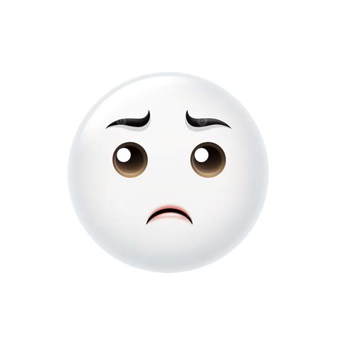 Disappointed Face Emoji Cartoon Symbol Joy Png Transparent Image And