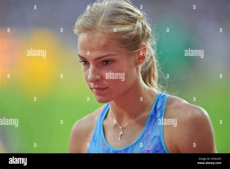 Darya Klishina Russia Silver Medal Long Jump Women Final Iaaf Athletics World