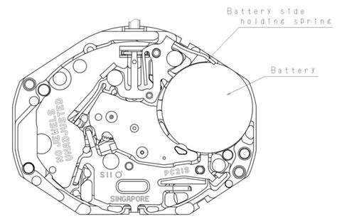 Hattori Sii Caliber Pc S Watch Movement