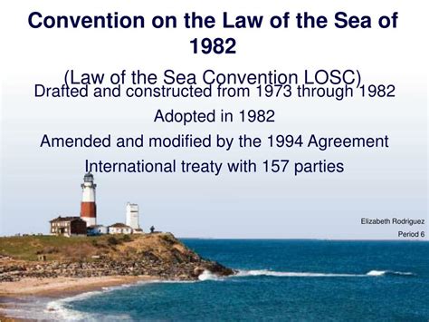 Ppt Convention On The Law Of The Sea Of 1982 Law Of The Sea Convention Losc Powerpoint