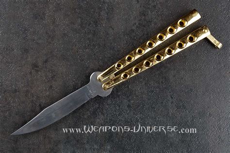 Standard Butterfly Knife Gold