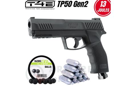 Pistolet Umarex TP50 Gen2 HDP50 T4E CO2 50 13 Joules Armurerie